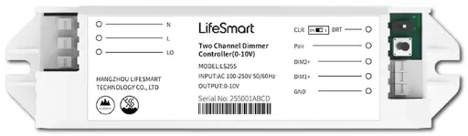 [LS255] Two Channel Dimming Controller
（0-10V）